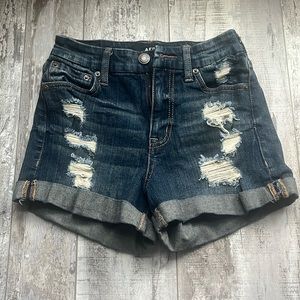 Dark wash Jean shorts